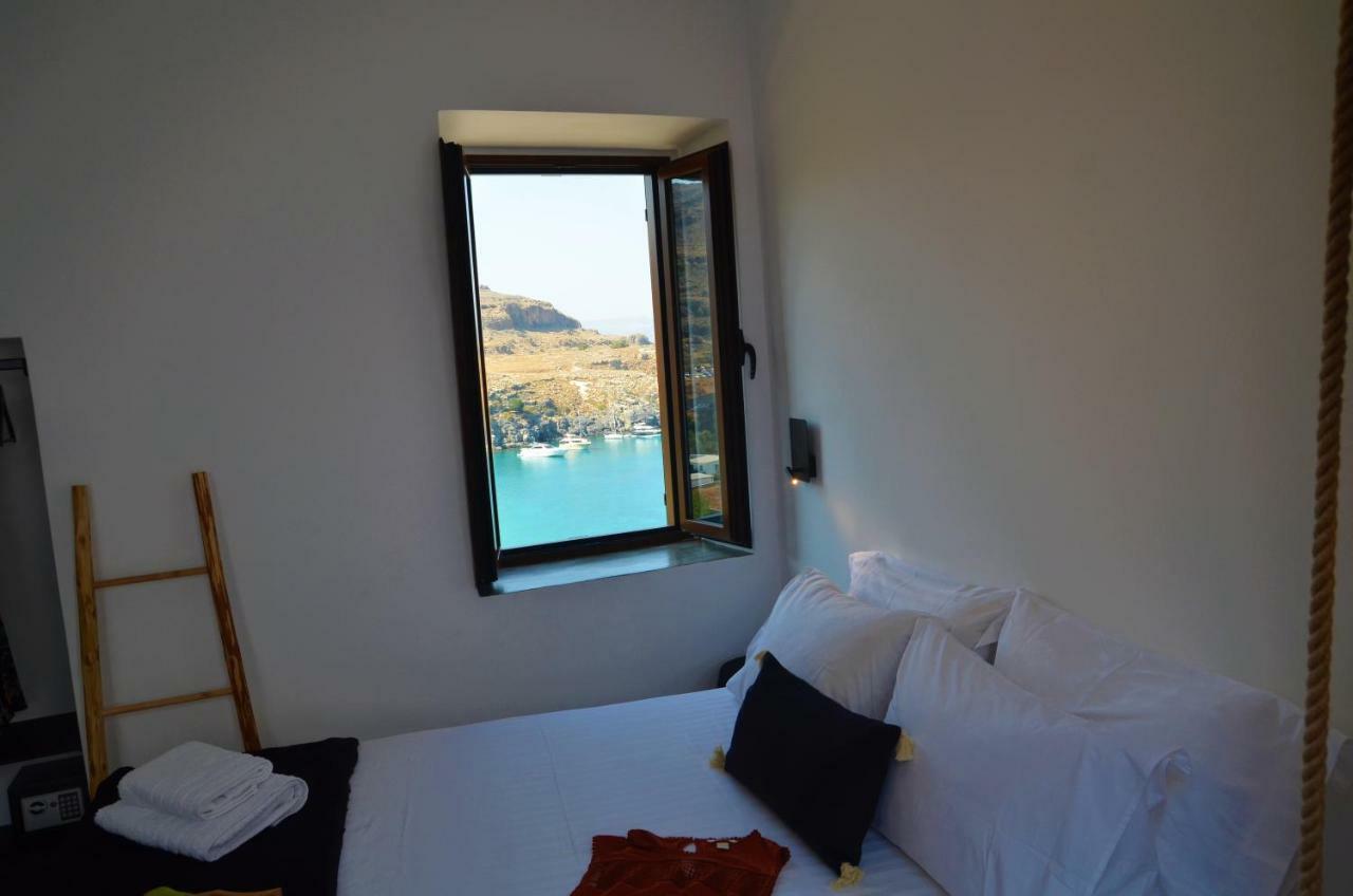 Lindos Aktaia Villa ภายนอก รูปภาพ
